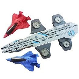 4 Renkli Savaşçı Çek Bırak Turuncu Uçak