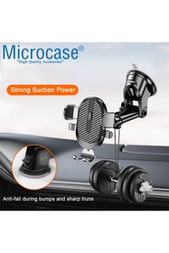 Resim Microcase 360 Derece Döner Araç Içi Vantuzlu Telefon Tutucu Gövde Üstü Ve Cam - Al3734 