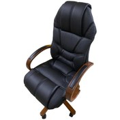 Resim Ahşap Ofis Koltuğu Müdür Koltuğu Yönetici Koltuğu Makam Koltuğu 