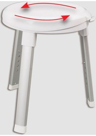 Resim Primanova Cappadocia Banyo Taburesi Döner Tablalı M-Kv27-01 