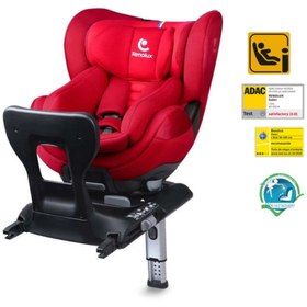 Resim Renolux Gaia I-Size Softness Isofix 0-18 Kg Oto Koltuğu Kırmızı - Kırmızı / 0-4 Yaş 
