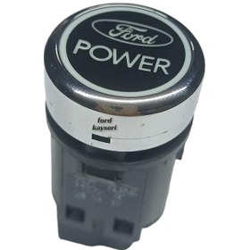 Resim Ford C-max Start Stop Power Düğmesi Çalıştırma Kontak Butonu 2007-2011 