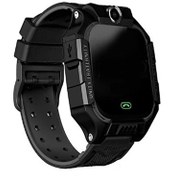 Resim Z6 Çocuk Konum Takipli Sim Kart Destekli GPS Özellikli Siyah Akıllı Saat Torima