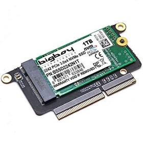 Resim Bigboy Bssda170-1t A170 1tb 2500-1300mb/s Pcıe 3.0 X4 2016-17 Macbook Pro Ssd 
