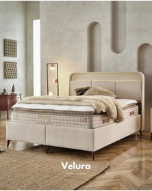 Resim Utopia Tek Kişilik Yatak Baza Başlık Seti 100 X 200 100 x 200 CM 