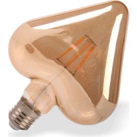 Resim Helios 6W Rustik Kalp Günışığı LED Ampül 