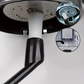 Resim 1 adet Taşınabilir Espresso Makinesi Temizleme Fırçası, Orta Sertlikte Plastik Saplı Kahve Kir Çıkarıcı, Elektrik Gerektirmeyen Mutfak Aracı, Espresso Araçları 