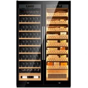 Resim Raching SD800-MX Elektronik Puro Dolabı - Şarap Dolabı Siyah 