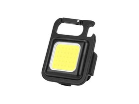 Resim Powermaster PM-21489 Cob Ledli 3 Fonksiyonlu Anahtarlık Şarjlı Lamba 