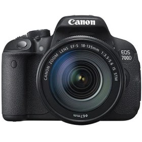 Resim Canon 700D + 18-135 Mm Is Stm Lens Slr Fotoğraf Makinesi (İthalatçı Garantili) 