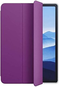 Resim Microsonic Apple iPad Pro 11 2024 Kılıf (A2836-A2837) Slim Translucent Back Smart Cover Mor [iPad Pro 11 2024 ile Uyumlu Kılıf - Mor] 