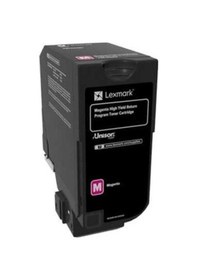 Resim Lexmark 74C5HM0 Kırmızı Toner 