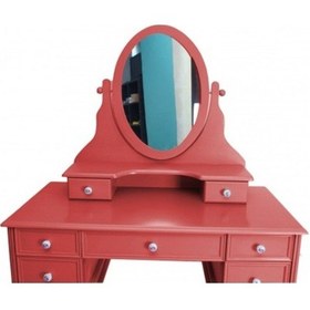 Resim Bengimobilya Makyaj Masası Dresuar 7 Çekmece Ahşap Kayın Lükens Aslan Ayak Kı 