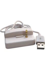 Resim Keepro Ipod Shuffle 2.nesil Mp3 Çalar Şarj Docking Istasyonu USB Şarj Kablosu 