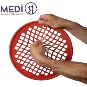 Resim Moves Band Power Web Senior Kırmızı El Parmak Egzersiz Çemberi 