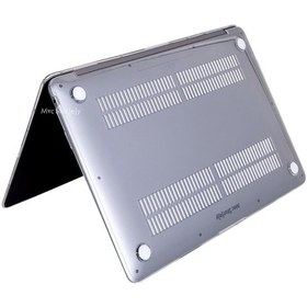 Resim Apple Uyumlu MacBook Air M1 Kılıf 13 İnç Kristal Flower01nl Touchıd'li M1 Air A2337 A2179 A1932 İle Yeşil Sarı 