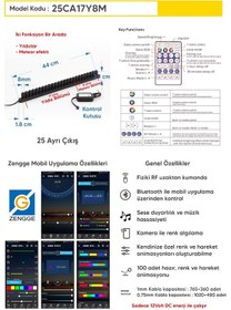 Resim YILDIZ + METEOR + BLUETOOT + 1250 METRE KABLO - YILDIZ TAVAN SETİ 