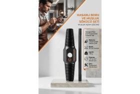 Resim Transformacion Ters Kılavuz Hasarlı Musluk Boru Vana Kılavuz Seti Musluk Açma 721691 
