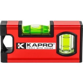 Resim Jl Kapro 10cm Taşınabilir Manyetik Su Terazisi Alüminyum İnşaat Md 