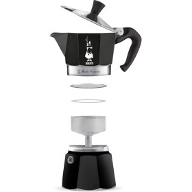 Resim Bialetti Moka Pot Express 1 Cup Siyah 