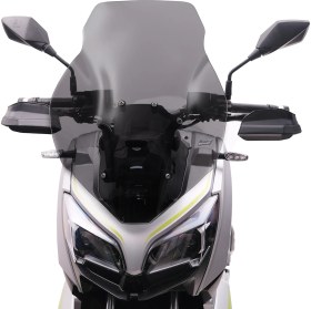 Resim GP Kompozit RKS Reale 125 2022-2025 Uyumlu Ön Tur Camı Füme 62 cm 