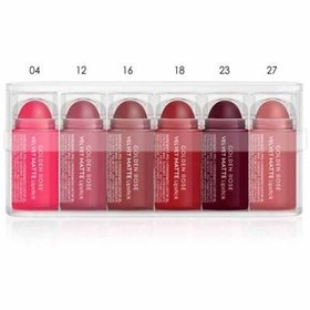Resim Golden Rose Mini Velvet Matte Lipstick Mix2 6x0.5g 