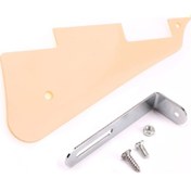 Resim Neevoyu Lp Gitar Korumalı Paneller Seti, Abs Malzeme, 2mm Kalınlık, L-şekilli Braket Ve Montaj Aksesuarları, Krem Rengi 