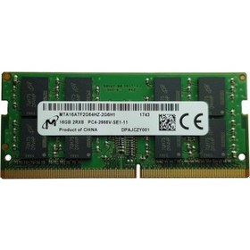 Resim Micron MTA16ATF2G64HZ-2G3E1 16 GB DDR4 2400 MHz CL17 Notebook Ram 