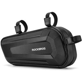 Resim Hallow Rockbros Motosiklet Sert Kabuklu Çanta Siyah 