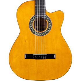 Resim Barcelona LC 3900 Cutaway Klasik Gitar - Turuncu 