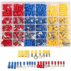 Resim Amfi Montaj Ekipmanları - 480 Parça Özel Kutusunda - Kablo Ucu , Pabuç , İzoleli Terminal 