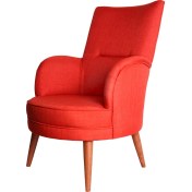 Resim Ze10 Design Victoria Tekli Koltuk Kiremit 
