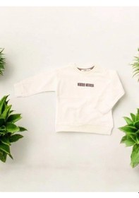 Resim Çikoby Erkek Bebek Urbn Rider Yazılı Sweatshirt-14875 Krem 