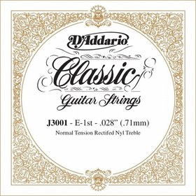 Resim D'Addario J3001 Klasik Gitar Tek Tel (Normal Tension - Naylon) 