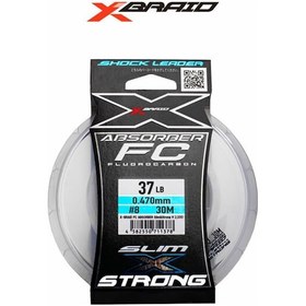 Resim Ygk X021absorber Slim Fc 30m Fluorocarbon Misina 0,62mm 