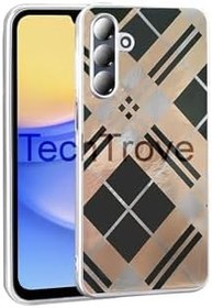Resim Samsung Galaxy A16 Kılıf İpeksi Desenli Tasarımlı Kamera Koruma Çıkıntılı A+ Kalite Kapak Geometrik 