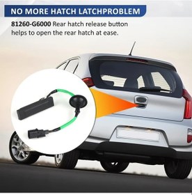 Resim Dashanshop Hyundai Reina Kia Morning Pıcanto Bagaj Kapak Kilidi Anahtarı 81260g6000 