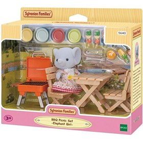 Resim Sylvanian Families Barbekü Piknik Fil Kız Oyun Seti 5640 