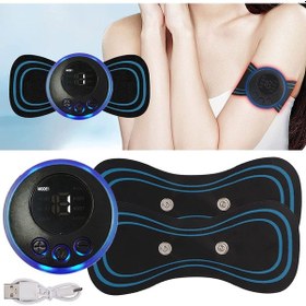 Resim Şarj Edilebilir Kelebek Mini Masaj Aleti Ems Masaj Aleti Çok Renkli 