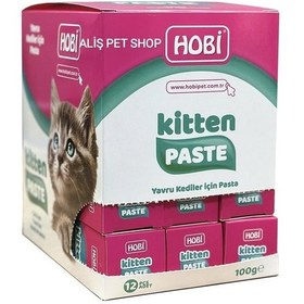 Resim Hobi Kitten Paste Yavru Kediler İçin Multivitamin Pastası 100gr x 