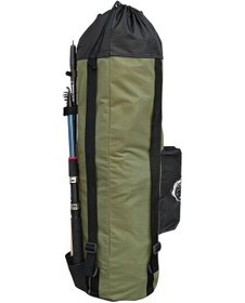 Resim Euro Fish Kamış Çantası Boru Tipi Siyah-haki 80 Cm 38004 