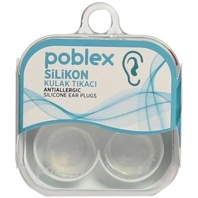 Resim Poblex Antialerjik Silikon 2'li Kulak Tıkacı Renk 