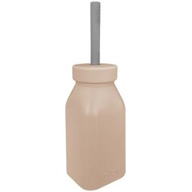 Resim Nessiworld Oioi Şişe + Pipet 200ml Bubble Beige / Powder Grey 