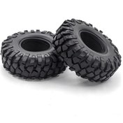 Resim Lemestar 1/10 Rc Araba 4 Adet 1.9 Simülasyon Tırnak Lastikleri - Trx4 Scx10 90046 90047 Cc01 Uyumlu, Kauçuk Malzeme, 110mm Çap 
