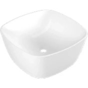 Resim Serel E.C.A Serel 46X46 Xm Tezgah Üstü Çanak Lavabo Batarya Deliksiz 3050DXS110H 