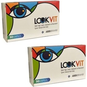 Resim Lookvit Takviye Edici Gıda 2 x 30 Kapsül 