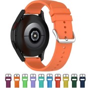Resim Huawei Gt2 Pro Kordon 22 Mm Metal Tokalı Silikon Kayış Bh22 