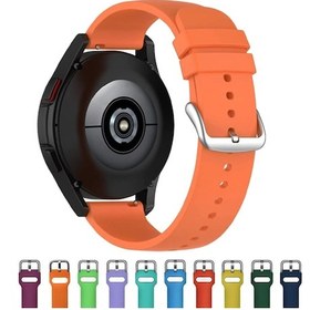 Resim Huawei Gt2 Pro Kordon 22 Mm Metal Tokalı Silikon Kayış Bh22 
