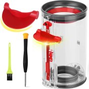 Resim Quirky Quar Dyson V10 SV12 Vakum Temizleyici Aksesuarları Için Toz Konteyner Yedek Parçaları Tornavida ile Toz Toplama Kovası (Yurt Dışından) 