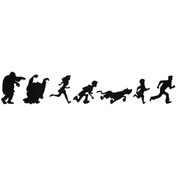 Resim habune Scooby Doo Sticker 10 X 1 Cm 